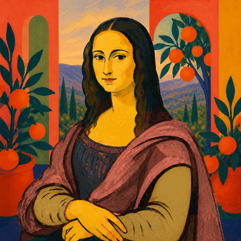 Fauvist Mona Lisa