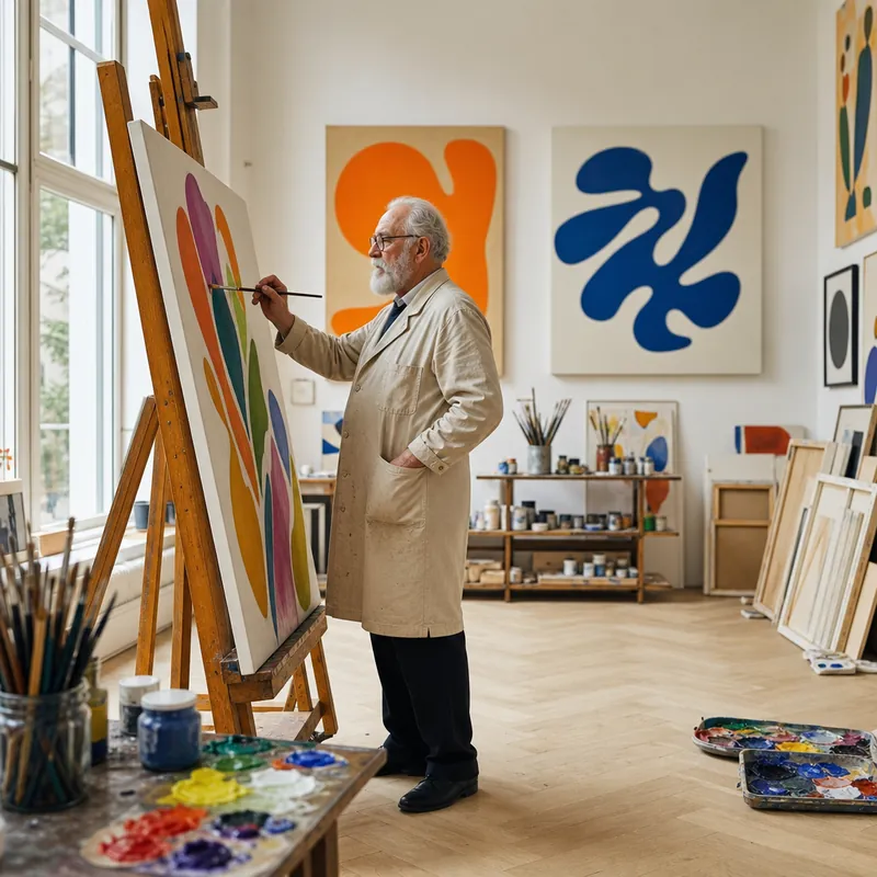 Henri Matisse at the easel &mdash; New Collection, coming soon