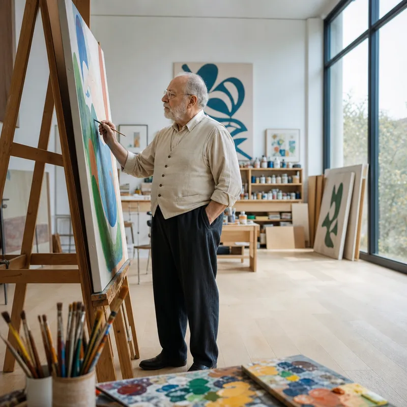 Henri Matisse at the easel &mdash; Collection 07, coming soon