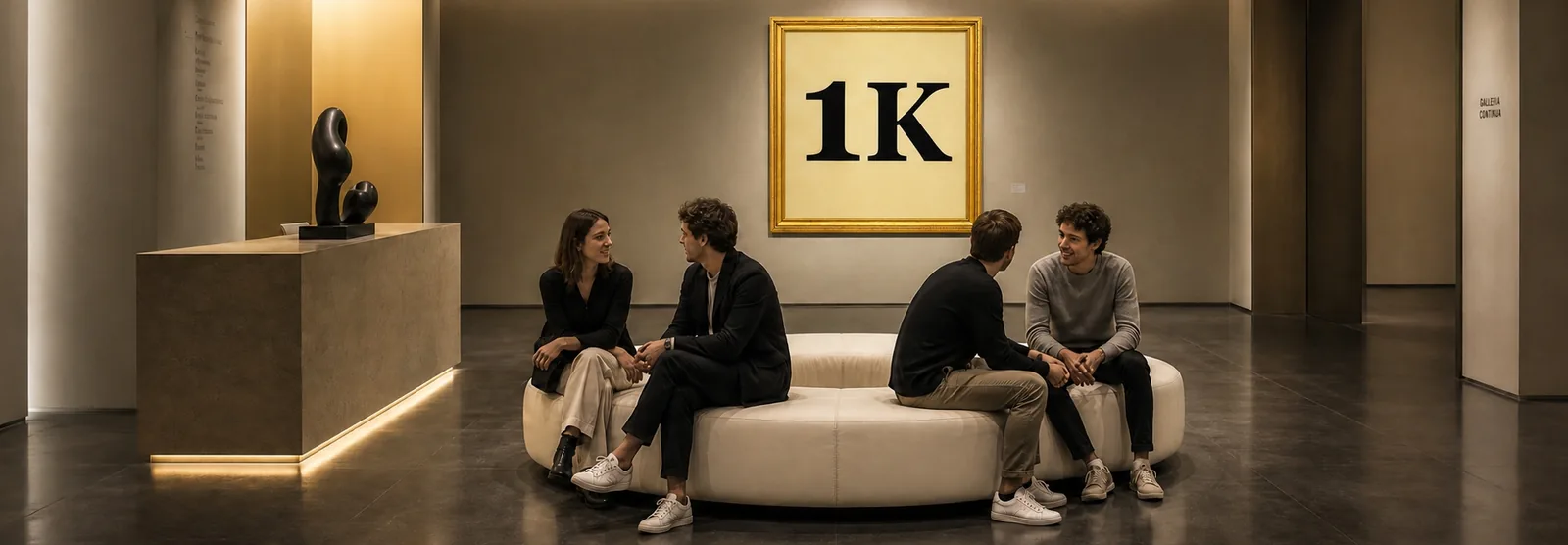 1K Gallery reception